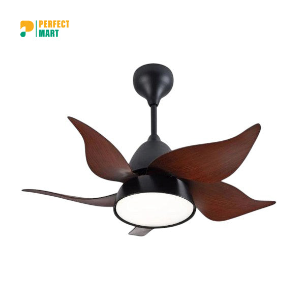 Yamada 38" Dark Brown Underlight Remote Ceiling Fan Y-520