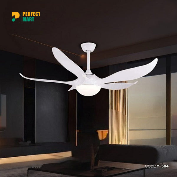 Yamada 52" White under light Remote Ceiling fan Y-504