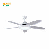 Yamade 52 White Underlight Remote Ceiling Fan Y-516