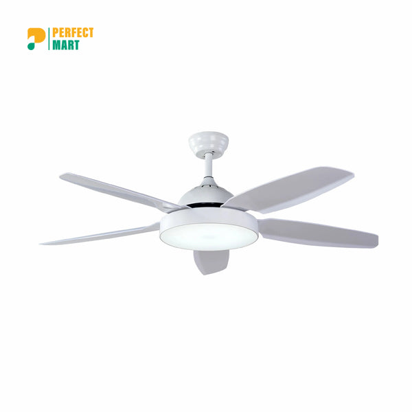 Yamade 52 White Underlight Remote Ceiling Fan Y-516