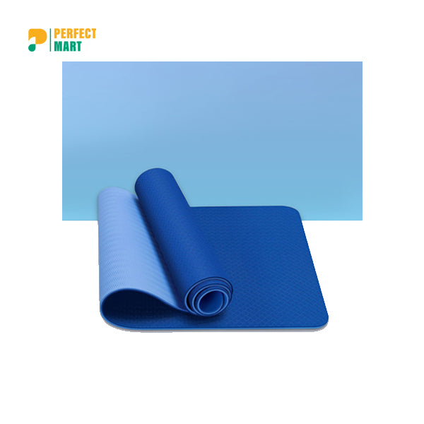 Yoga Mat 8mm 3/6 Feet - Blue