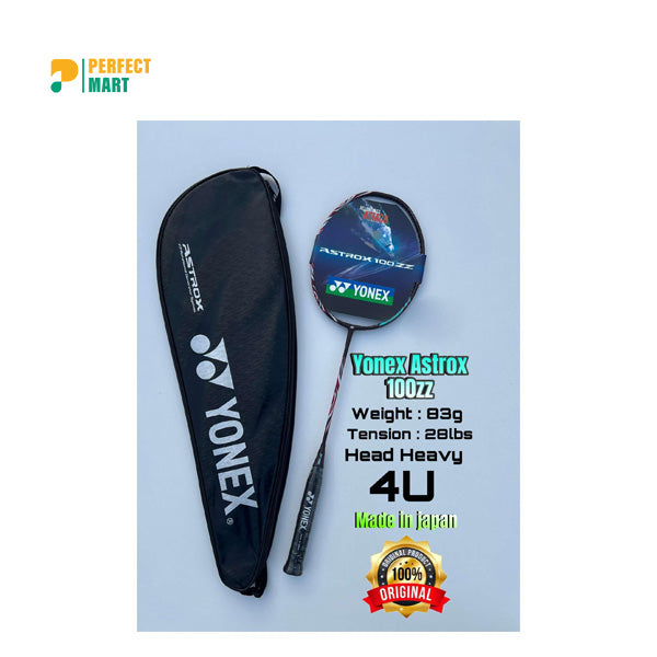 Yonex Astrox 100 ZZ Badminton Racket with String (Orginal)