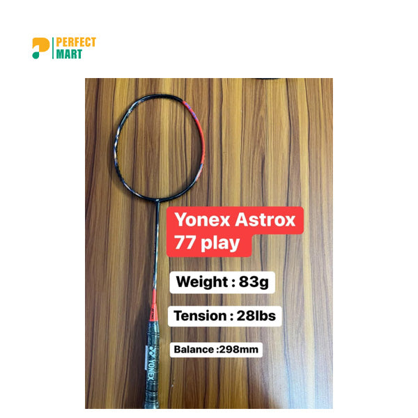 Yonex Astrox 77 Play High Orange 4UG5 Badminton Racket (4U-G5)