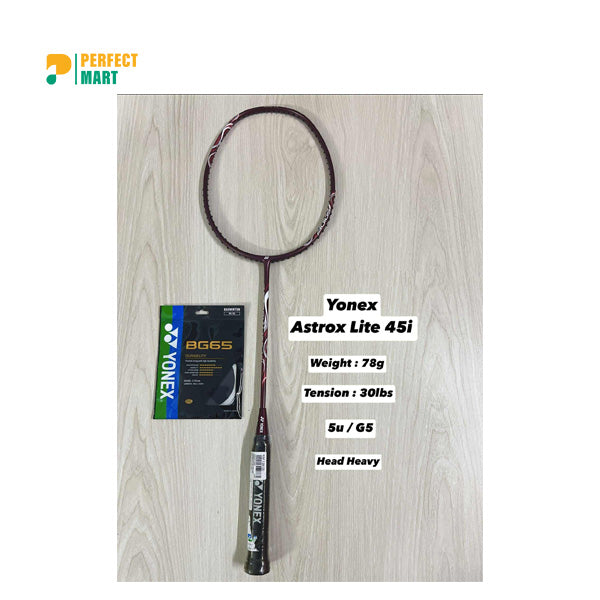 Yonex Astrox Lite 45i Badminton Racket (5U-G5)