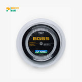 Yonex BG65 - 200m Badminton String Reel [Black]