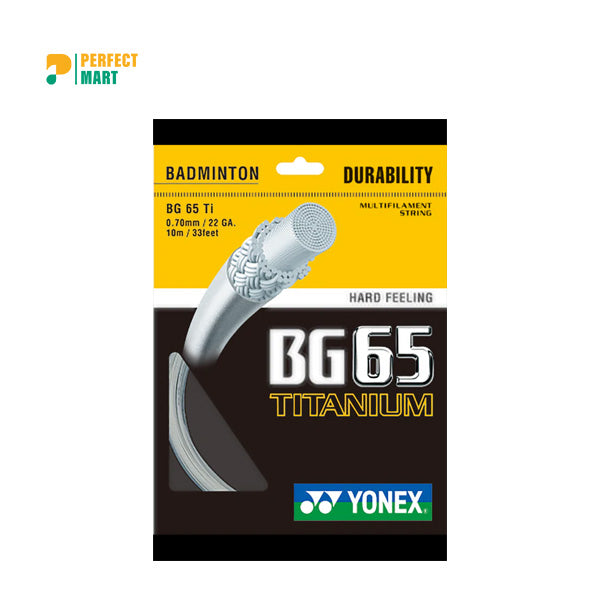 Yonex BG65 Titanium Badminton String [RED]