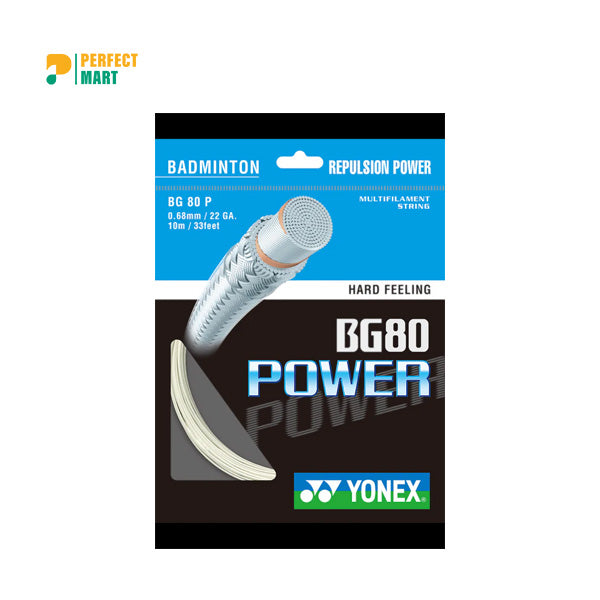 Yonex BG80 Power Badminton String [BRIGHT ORANGE]