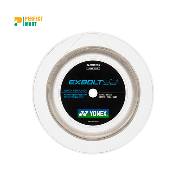 Yonex Exbolt 63 - 200m Badminton String Reel [White]