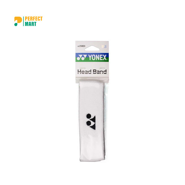 Yonex Head Band - AC258EX (1 Pack) [White]
