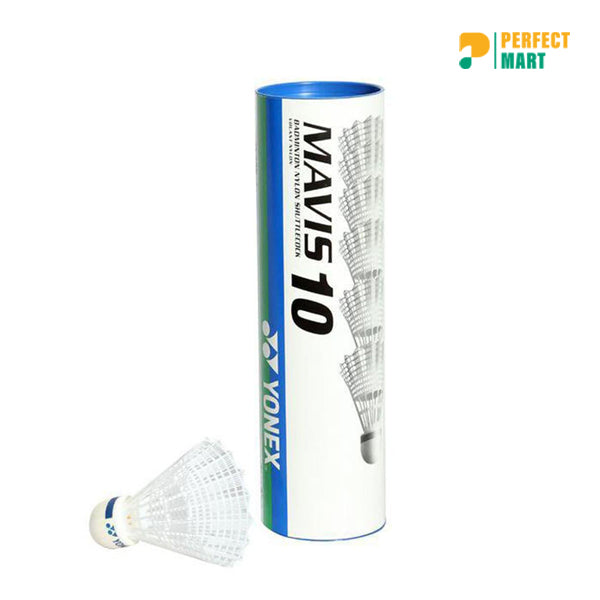 Yonex Mavis 10 Plastic Shuttle 6 Pieces