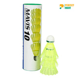 Yonex Mavis 10 Plastic Shuttle 6 Pieces