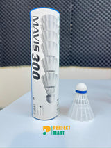 Yonex Mavis 300 Nylon Shuttlecock (06 Pcs) White