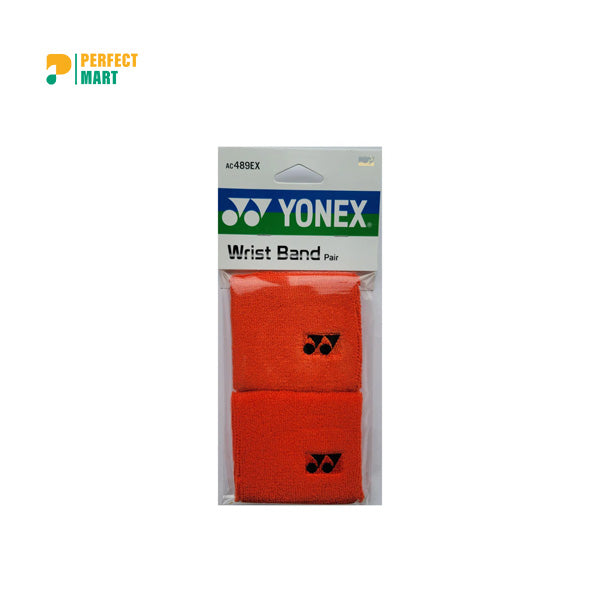 Yonex Wrist Band - AC489EX (2 Pack) [Red]