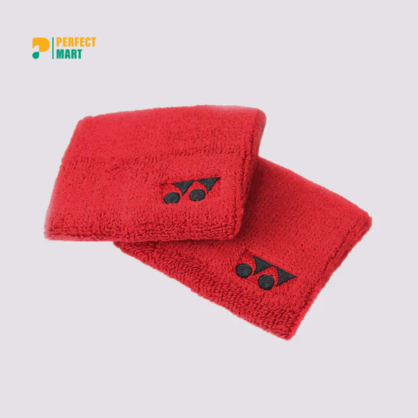 Yonex Wrist Band - AC489EX (2 Pack) [Red]