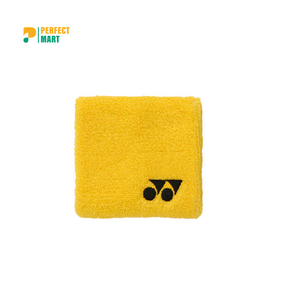 Yonex Wrist Band Wide - AC493EX (1 Pack) [Yellow]