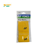 Yonex Wrist Band Wide - AC493EX (1 Pack) [Yellow]