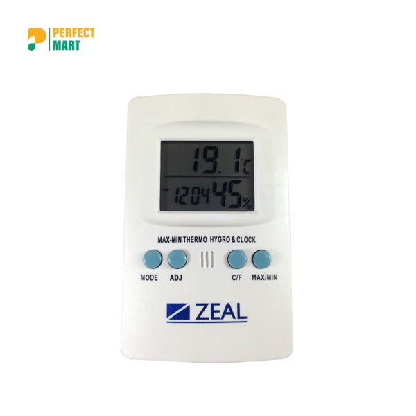 Zeal Temperature and Humidity Digital Hygrometer PH1000