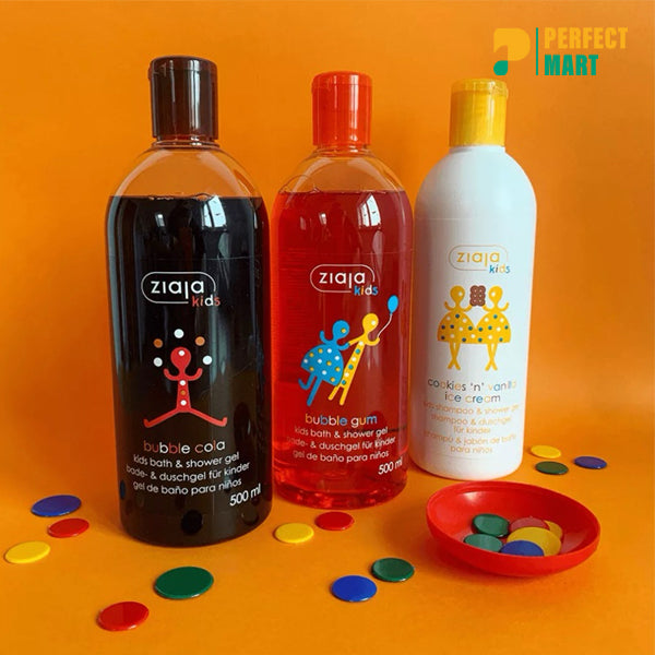 Ziaja Kids Bath And Shower Gel Bubble Cola 500ml