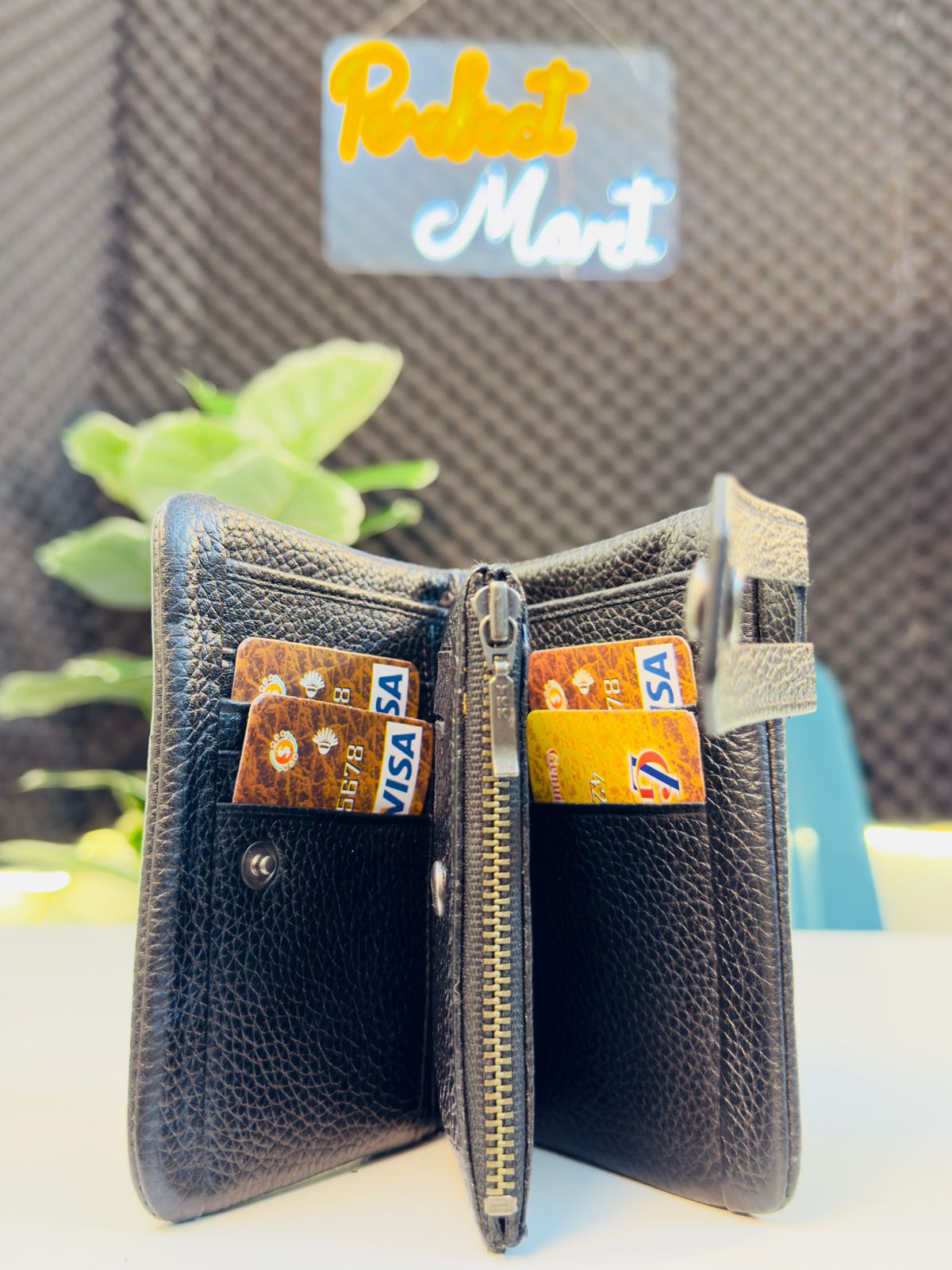 Luxury Premium Leather Short Wallet