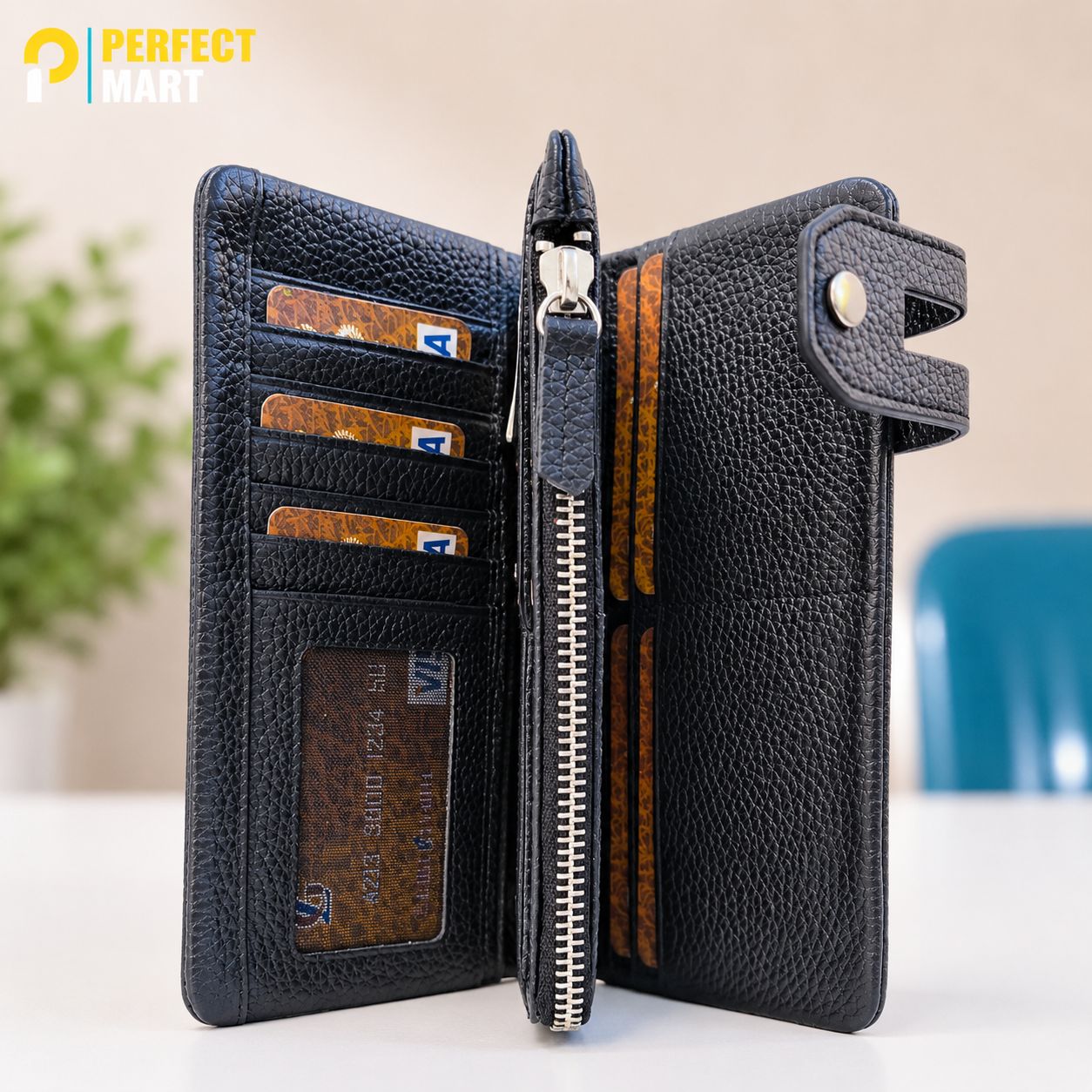 Luxury Premium Leather Long Wallet