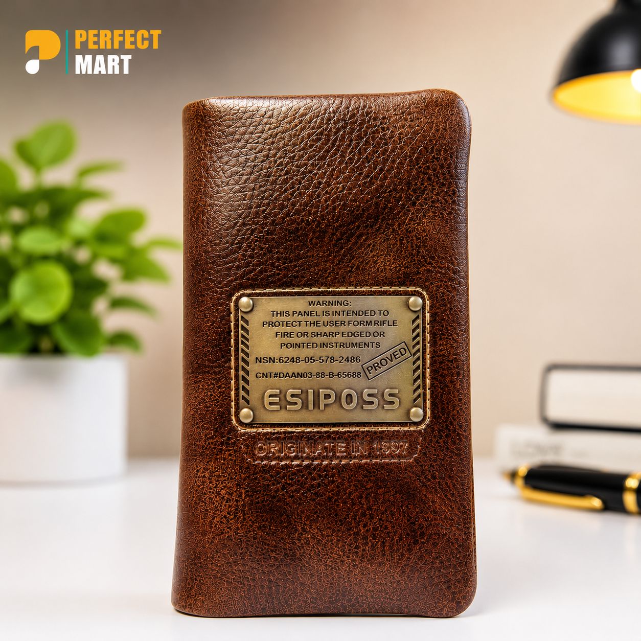 Premium Executive Leather Long Wallet