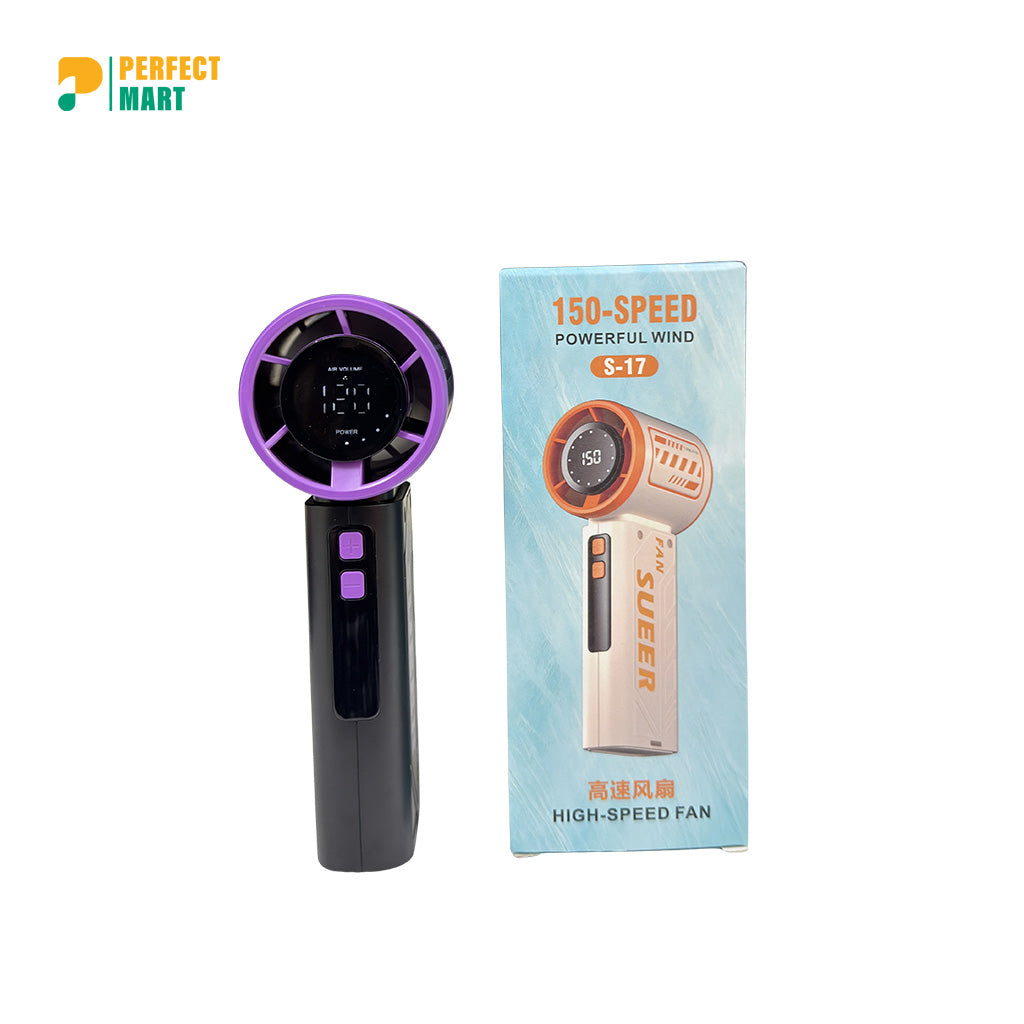S-17 Portable High-Speed Handheld Turbo Mini Fan