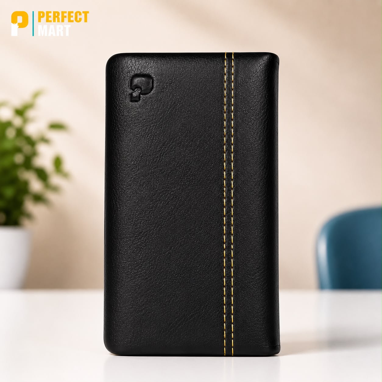 Perfect Mart জেনুইন লেদার প্রিমিয়াম লং ওয়ালেট