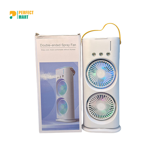 Double Ended Spray Fan Portable Air-Cooling Device