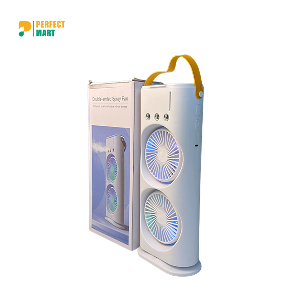 Double Ended Spray Fan Portable Air-Cooling Device